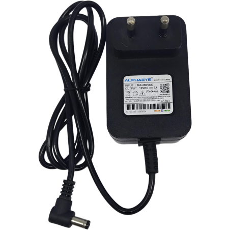 ALPHAEYE AE-1236 AD Switch Mode Power Supply - 12V 3A for NVR/DVR