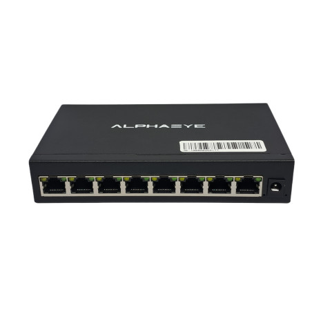 AE1008G AlphaEye 8-Port 10/100/1000 Ethernet Switch | Fast, Reliable Networking