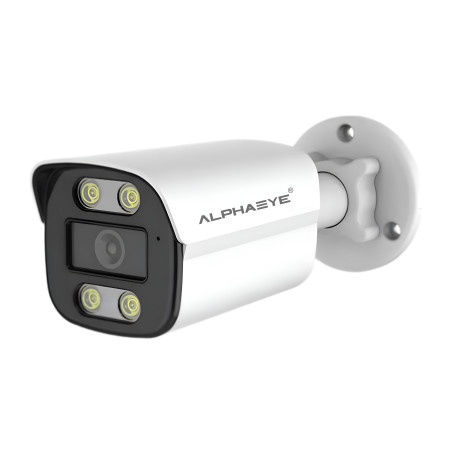AlphaEye AE-5NH40MB SNV V.1.4 5MP Surveillance Camera - PoE, Dual IR + White Flash, WDR
