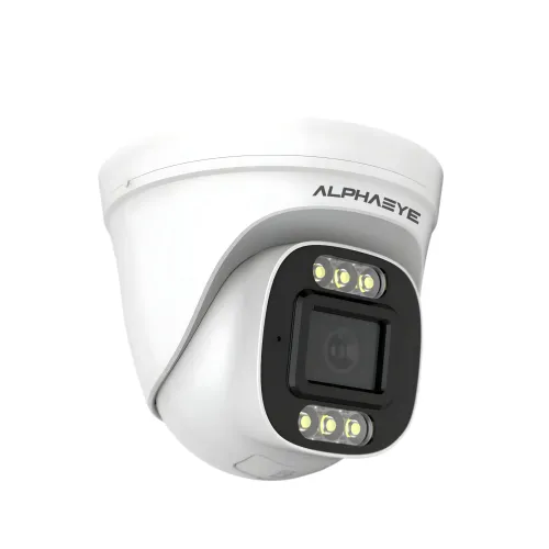 AlphaEye AE-N41H40FMB SNV 4.0MP 2K Surveillance Camera - PoE, Dual IR + White Flash