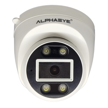 AlphaEye AE-4NH40FD SNV 4.0MP 2K Surveillance Camera - PoE, Dual IR + White Flash